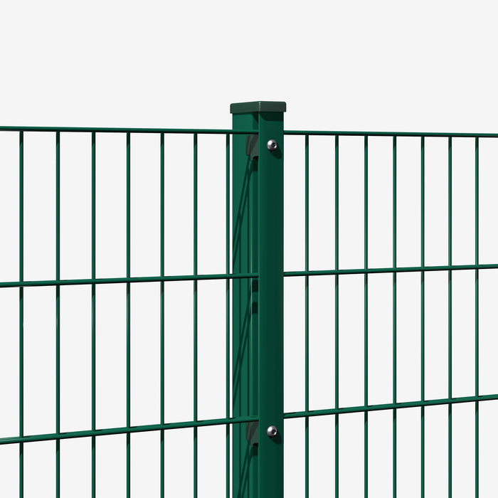 Pfosten Typ Flacheisenleiste - RAL6005
