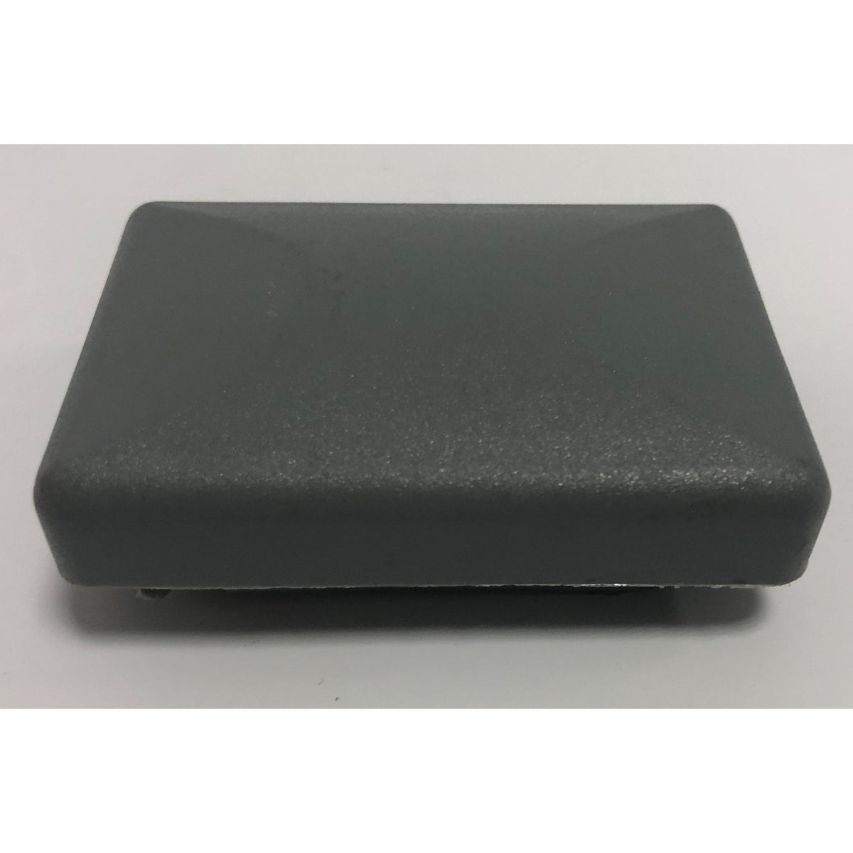 Pfostendeckel Kunststoff 60×40 mm Grau