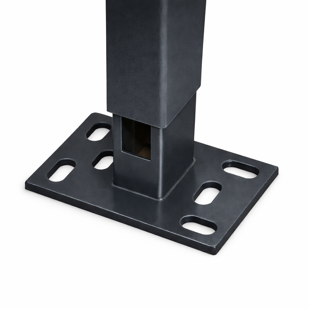 Bodenplatte für Zaunpfosten 60×40 mm