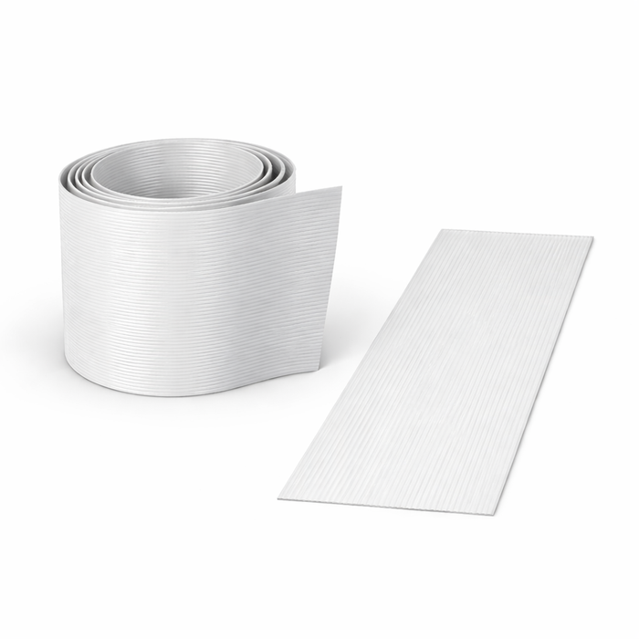 Sichtschutzstreifen Premium RAL9010 weiß