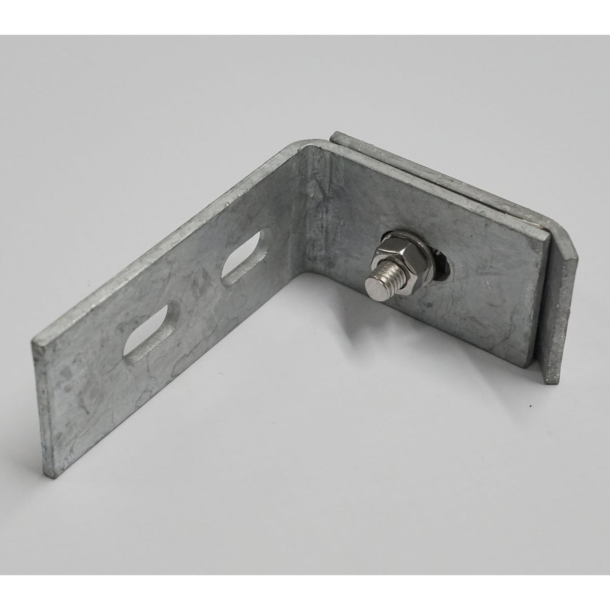 Wandhalter 80×40 mm für Doppelstabmatten