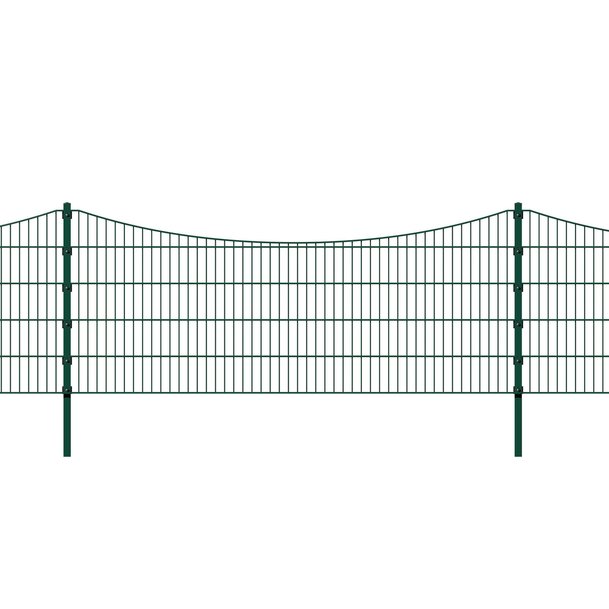 Dekorschmuckmatte Unterbogen in Moosgrün RAL 6005
