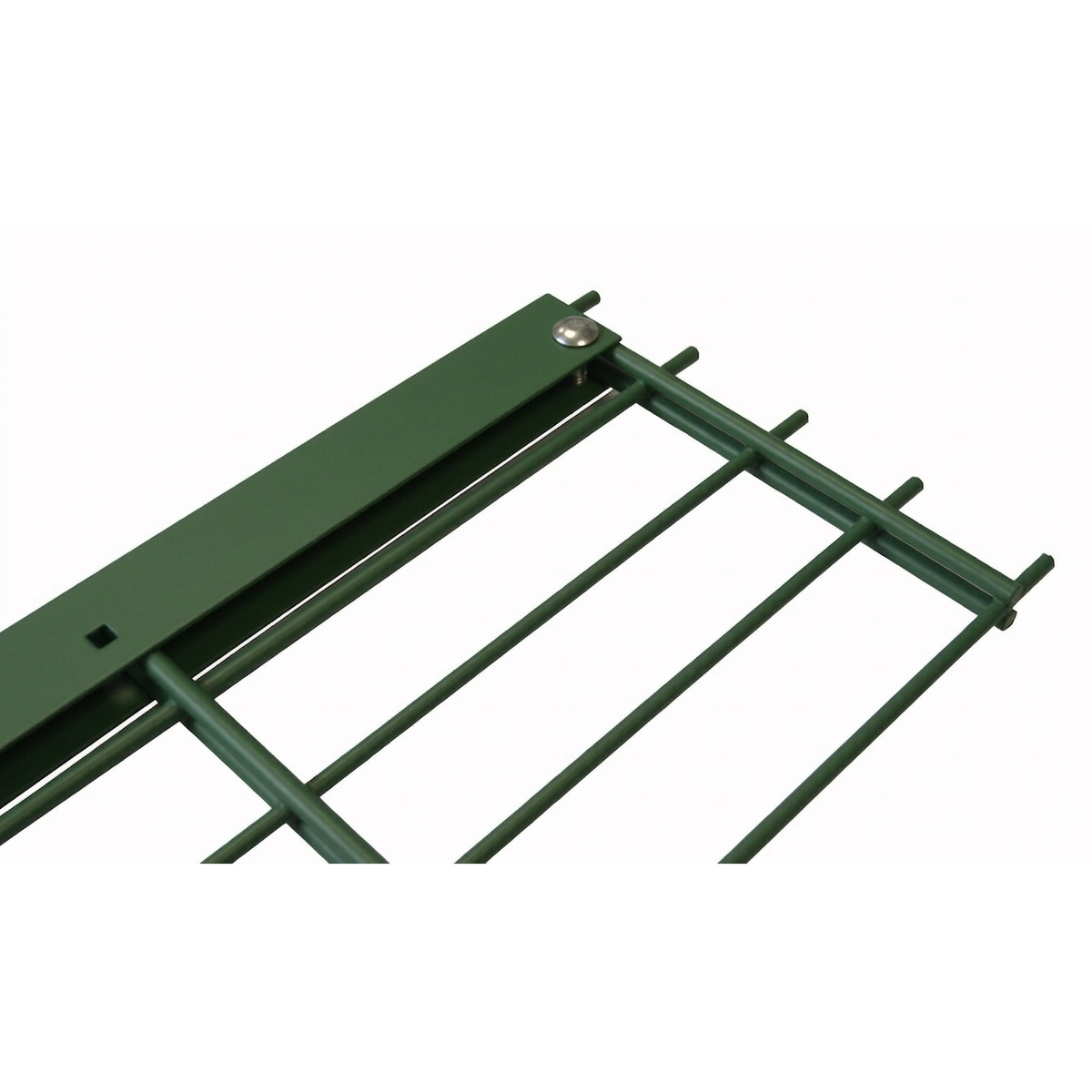 Toranschlussleiste U-Profil Moosgrün RAL 6005