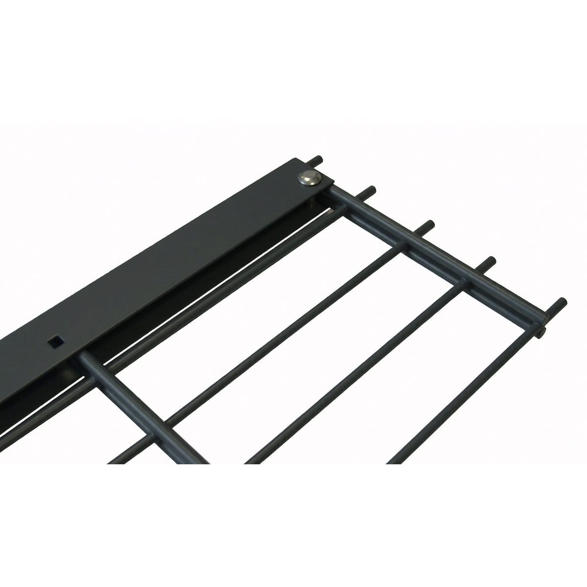 Toranschlussleiste U-Profil Anthrazit RAL 7016